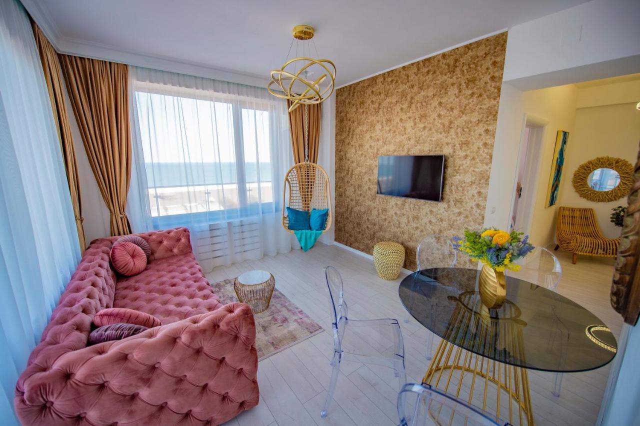 Apartamento Summerland Luxury Velvet Front Sea View Mamaia Exterior foto